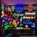 MOQ 50pcs achieve any pattern countertop neon sign